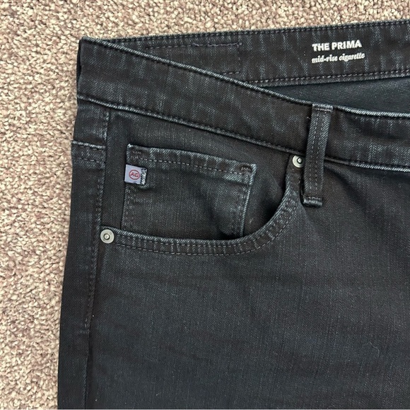 AG Adriano Goldschmied Women's Jeans Size 29 Denim The Prima Mid Rise Cigarette - Picture 5 of 16